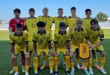 Lietuvos U-17 rinktinė minimaliu skirtumu pralaimėjo slovakams