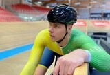 „Euro 2023“ antroji diena: J.Beniušis pagerino Lietuvos dviračių treko rekordą