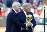 Trumpas FIFA prezidentą nori matyti kitu Jungtinių Tautų generaliniu sekretoriumi