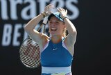 „Australian Open“: 17-metė čekė patiesė olimpinę vicečempionę