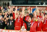 Lietuvių barjerą vos peršokusi Lenkija galiausiai tapo Europos mažojo futbolo čempione
