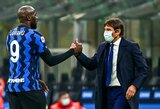 A.Conte: „Chelsea“ vis dar nesupranta, kaip reikia pasinaudoti Lukaku stiprybėmis“