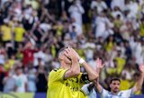 Ronaldo nerealizavo 11 m baudinio, tačiau „Al Nassr“ iškovojo pergalę