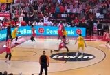 Eurolyga pripažino kritinę teisėjų klaidą „Olympiacos“ ir „Barcelona“ dvikovoje