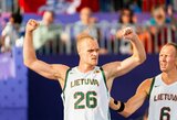 Lietuvos 3x3 rinktinė įveikė Serbijos krepšininkus ir sužinojo ketvirtfinalio varžovą