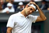 R.Federerio žinutė nuvylė legendinio tenisininko gerbėjus