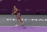 S.Halep karjerą užbaigusios L.Bronzetti pergalių serija nutrūko WTA 250 turnyro Rumunijoje finale