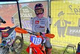Adrija Skudutytė Europos moterų motokroso čempionato lenktynėse finišavo 3-ia