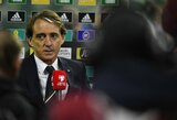 Optimistiškai nusiteikęs Italijos rinktinės strategas R.Mancini: „Tikimės laimėti pasaulio futbolo čempionatą“