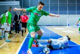 Futsal A lyga: atkakli centrinė dvikova Kaune