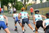 Latvijos riedslidžių čempionate – Ievos Dainytės triumfas