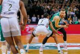 Namuose žaidęs „Žalgiris“ nepasipriešino „Partizan“ krepšininkams