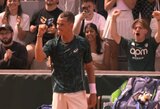 Aukščiau reitinguotą varžovą nugalėjęs Gaubas – per žingsnį nuo pagrindinio „Roland Garros“ etapo
