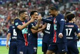 Bradley Barcola pelnė dublį, o PSG laimėjo Prancūzijos futbolo taurę 