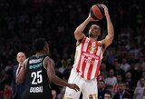 Nuostabų kėlinį sužaidusi „Crvena Zvezda“ įveikė „Hapoel“