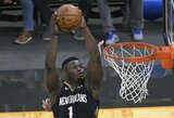 „Pelicans“ komanda vis dar nežinioje dėl Z.Williamsono