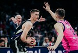 „Partizan“ pergalingai užbaigė reguliarų sezoną Adrijos lygoje