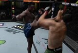 „UFC Vegas 35“: A.Razakas vos per 17 sekundžiu įspūdingu kojos spyriu nokautavo A.Di Chirico