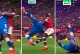 P.Pogba pamiršo, kad žaidžia futbolą: varžovą pargriovė WWE įprastu veiksmu