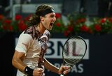 S.Tsitsipas tapo paskutiniu ATP 1000 turnyro Romoje pusfinalio dalyviu