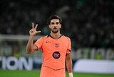 Ferranas Torresas pelnė „hat-tricką“, o „Barcelona“ laimėjo rezultatyvią akistatą