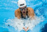 Rygoje baigėsi Baltijos šalių plaukimo čempionatas, pagerintas prieš 13 metų pasiektas Lietuvos moterų estafetės rekordas
