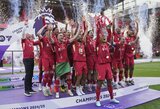 „Liverpool“ ir „Arsenal“ skirtingai baigė sezonus, Mohamedas Salah atsiėmė „Premier“ lygos „auksinį batelį“