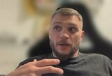 Maslobojevas nusitaikė į kikbokso žvaigždę ir perspėjo „nulinio intelekto kovotoją“: „Gali nuo manęs bėgti, bet aš tave „pasigausiu“