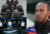 Po „Mercedes“ bolido pristatymo – L.Hamiltono atsakas FIA: „Niekas manęs neužtildys“