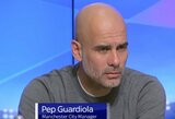 Fernandinho pareiškimo nustebintas P.Guardiola: „Aš šito nežinojau, reikės su juo pasikalbėti“