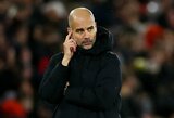 P.Guardiola po pralaimėjimo prieš „Southampton“: „Laimėjo geresnė komanda“ 