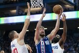 Sunkiai taškus rinkęs D.Sabonis pralaimėjo prieš „Clippers“ 