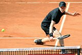 Sinneris pakartojo Djokovičiaus visų laikų rekordą, Musetti po nesėkmės iškris iš 10-uko