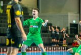 „Kauno Žalgiris“ pergalingai pradėjo pasirodymą UEFA futsal Čempionų lygoje