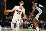 Jakučionis nuo suolo stebėjo „Heat“ nesėkmę