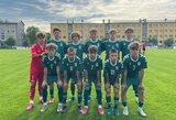 Lietuvos U-14 futbolo rinktinė įveikė estus