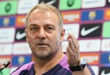 Antrąjį „La Liga“ titulą iš eilės iškovojęs Flickas pratęsė sutartį su „Barcelona“