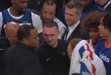 Po draugiškų rungtynių – D.DiVincenzo ir „Knicks“ trenerio asistento konfliktas