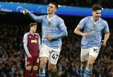 Fantastiškas P.Fodeno vakaras leido lyderiams poilsio suteikusią „Man City“ džiaugtis pergale