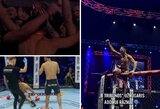 „MMA Bushido'99“ Vilniuje: Jagėlo iš kovos pasitraukė likus kelioms valandoms, Razma sulaukė „B tribūnos“ palaikymo, o Kavaliauskas pripažino marokiečio pranašumą