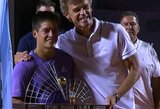 S.Baezas triumfavo ATP 500 turnyre Rio de Žaneire, titulą gynęs C.Norrie neatlaikė karščio ir buvo nušvilptas