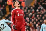 „Liverpool“ nesugebėjo įveikti „Premier“ lygos autsaiderių, „Chelsea“ iškovojo pergalę, „Tottenham“ krito prieš „West Ham“