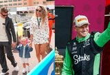 Po stebuklo Silverstone – Hulkenbergo žmonos iš Lietuvos džiaugsmo ašaros ir pasaulį sužavėjusi jų dukros reakcija