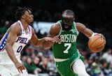 36 taškų persvara pirmavusi „Celtics“ atsitiesė Rytų konferencijos pusfinalyje