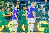 „Kauno Žalgiris“ ir „Vikingai“ sužaidė lygiosiomis, „Bruklinas“ pateikė staigmeną