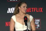 „Pasirinkote netinkamą žmogų“: Rousey siunčia grasinimą UFC viršūnėms