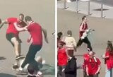 Prieš LKL finalą Vilniuje – „Ryto sirgalių suspardytas „Žalgirio“ fanas ir pagrobta vėliava