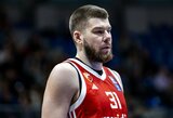 Į aikštę skriejant daiktams buvo sustabdytos pirmosios „Crvena Zvezda“ pusfinalio rungtynės