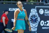 Aryna Sabalenka pusfinalyje krito prieš 164-ąją pasaulio raketę