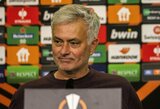 J.Mourinho sulaukė kritikos dėl gynybinės taktikos atsakomosiose Europos lygos pusfinalio rungtynėse su „Bayer“